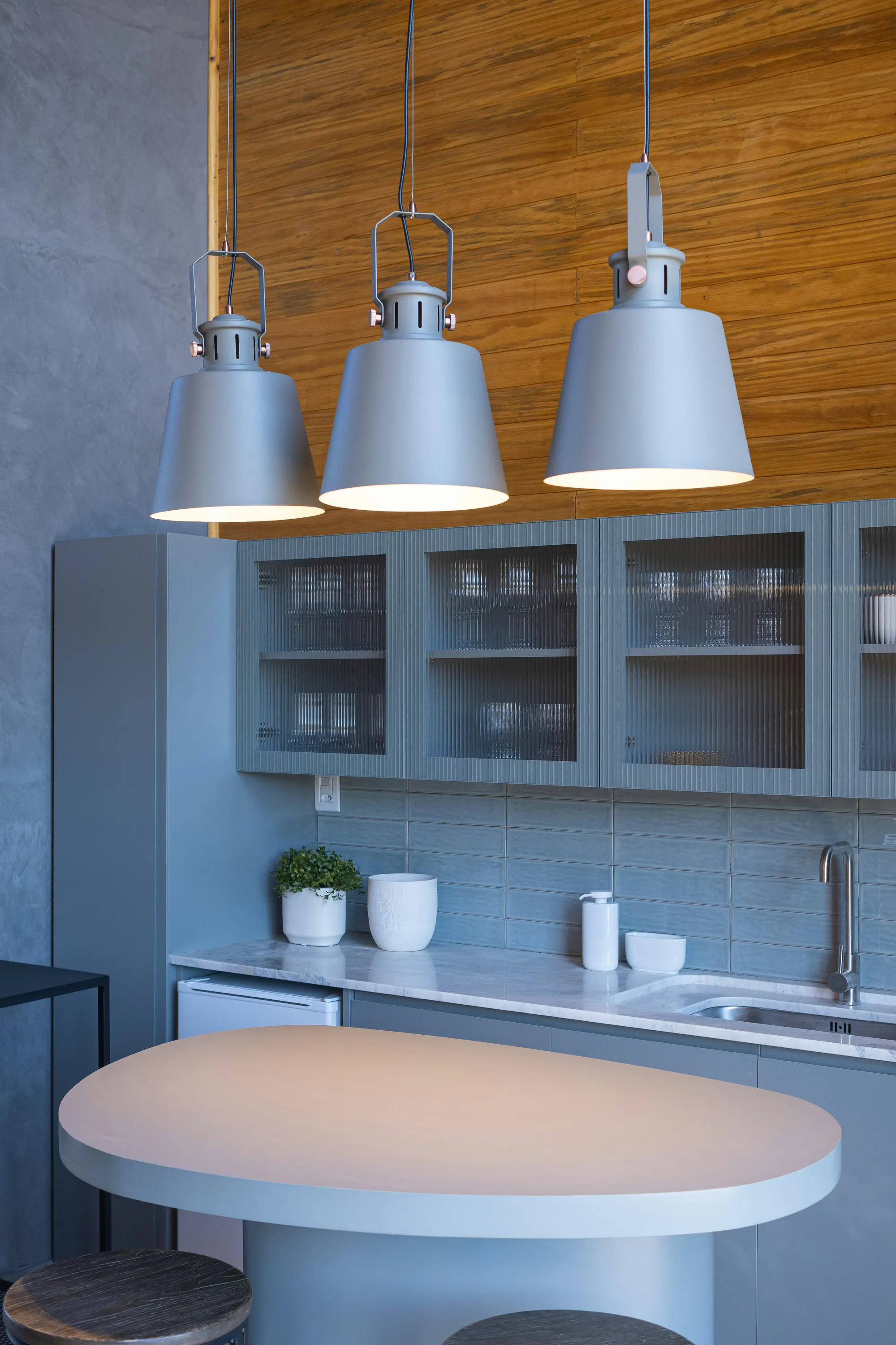 Færdigt køkken efter renovering i Odense